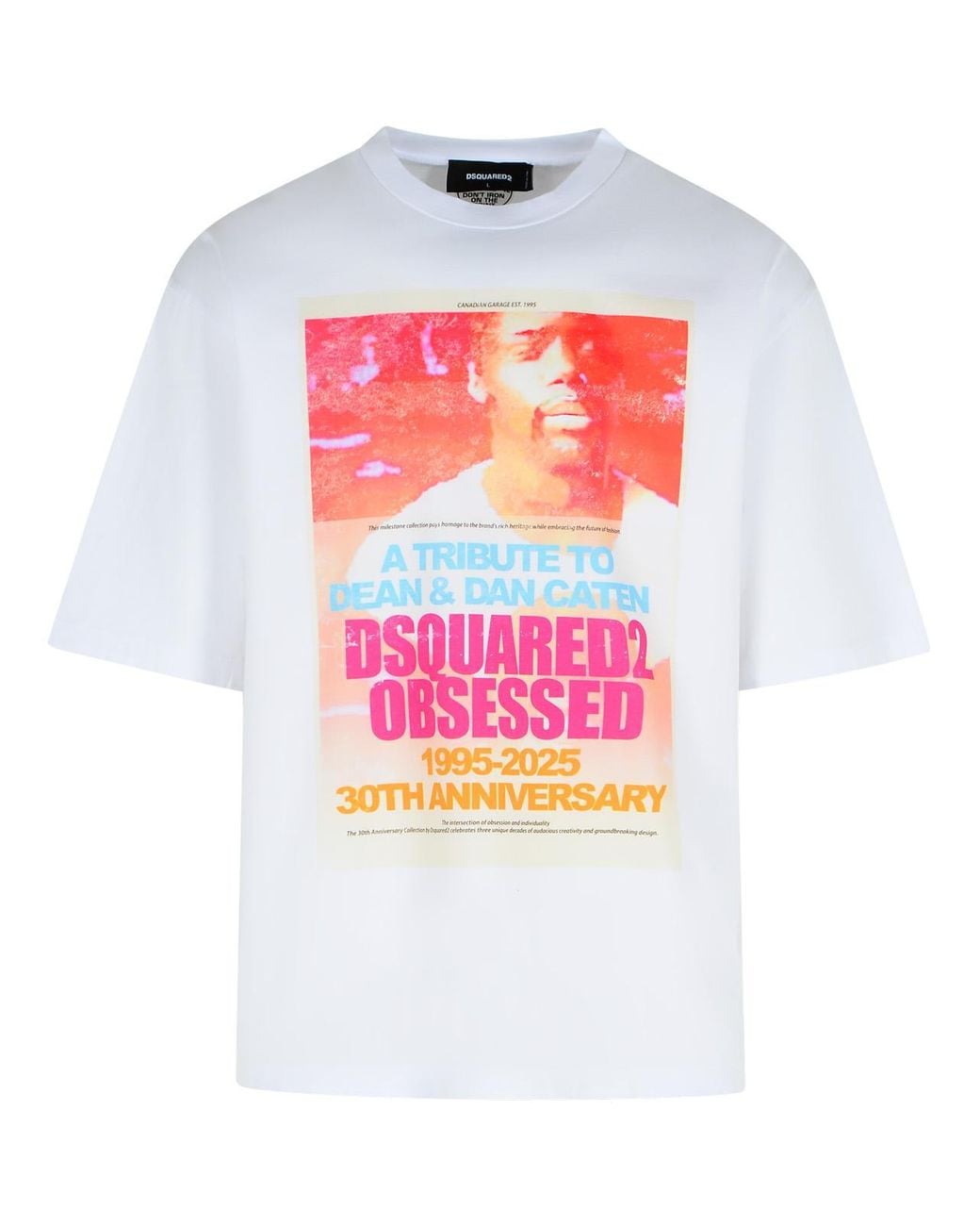 DSquared² White Cotton T-Shirt for men