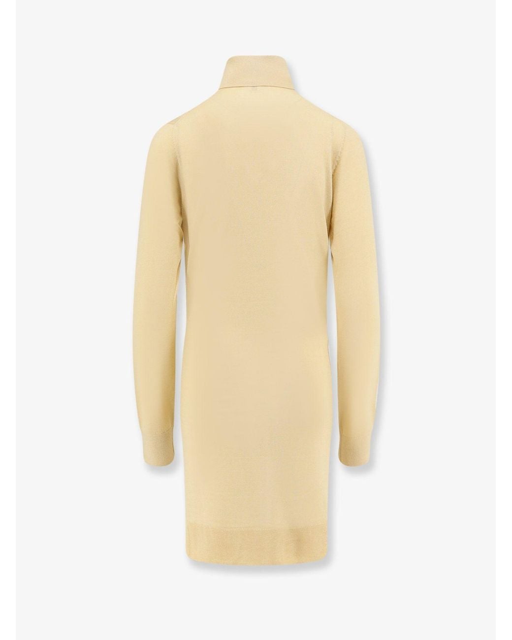 Totême Natural Wool And Silk Turtleneck