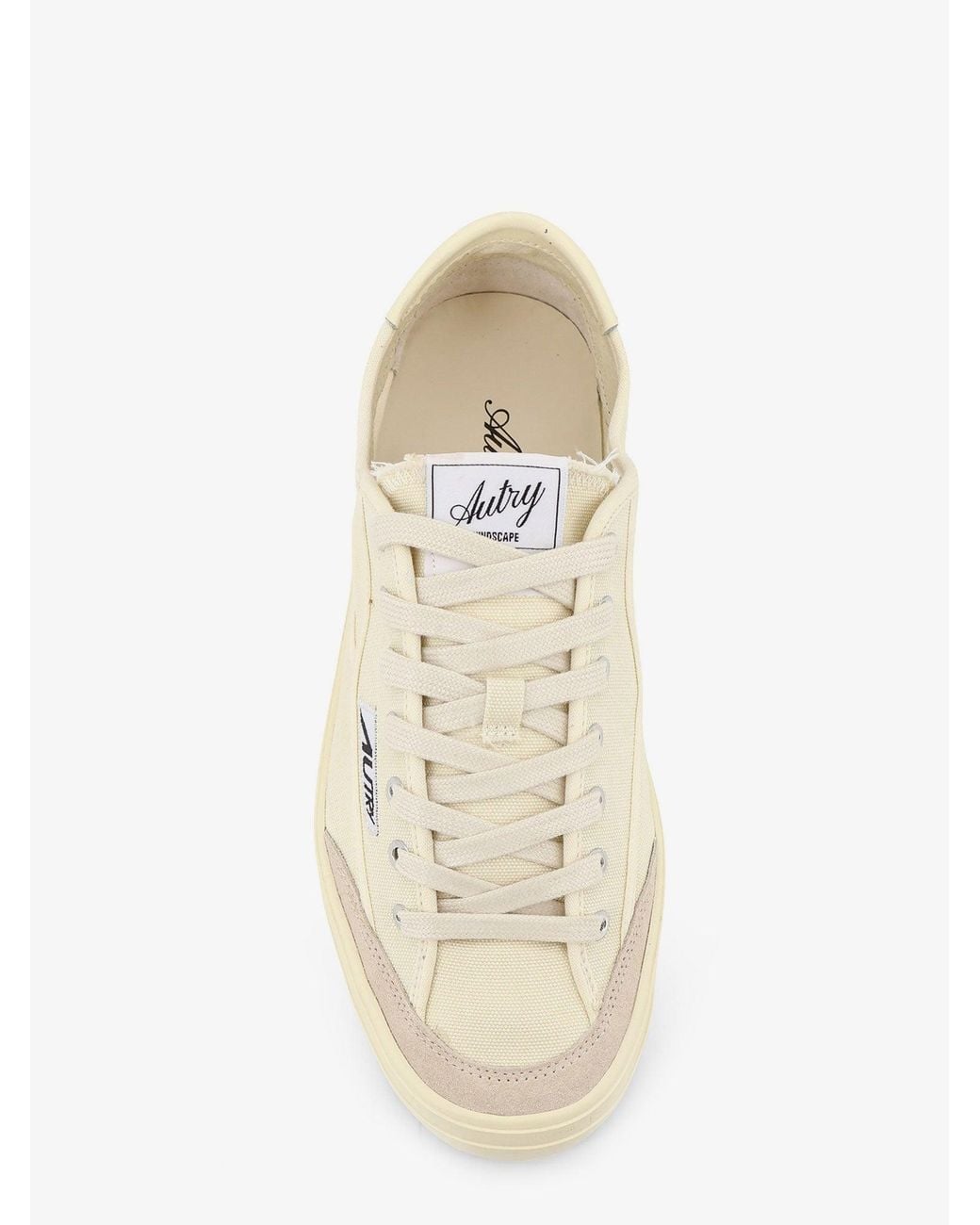 Autry Natural Windscape Low-Top Canvas Sneakers for men