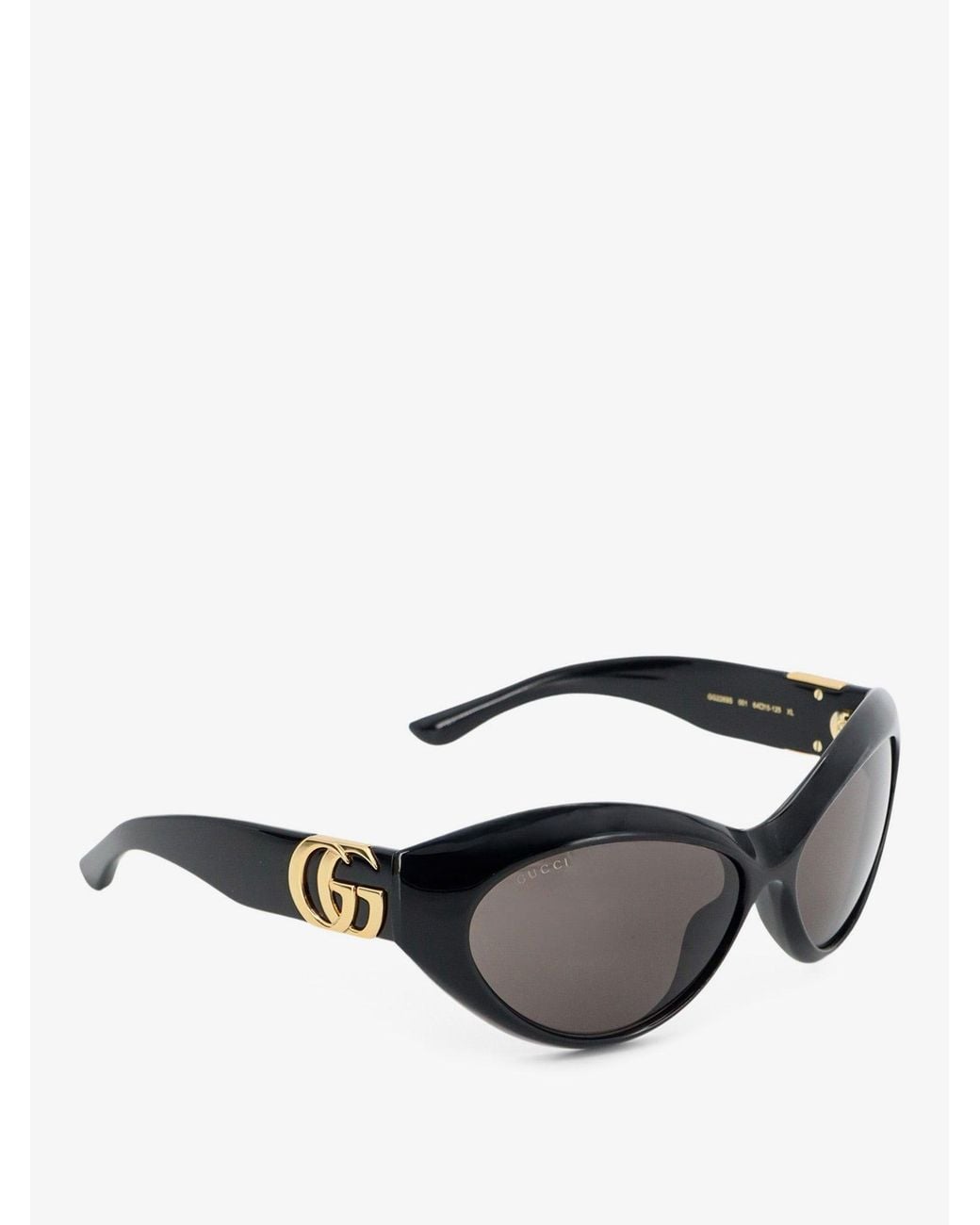 Gucci Black Acetate Sunglasses