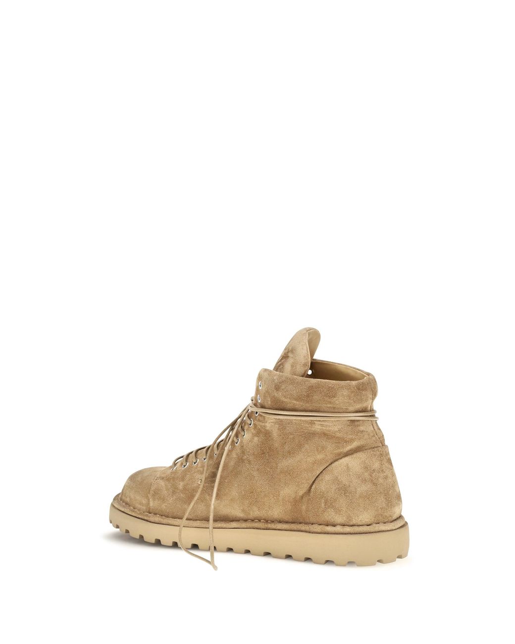 Marsèll Natural Pallottola Suede Ankle Boots Hazelnut for men