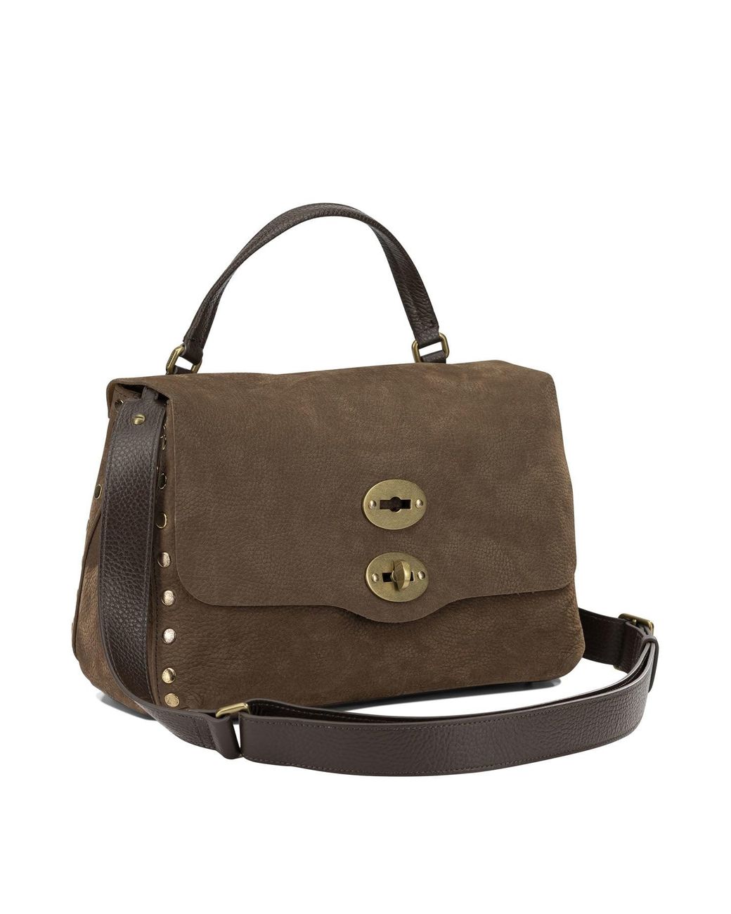 Zanellato Brown "Postina" Small Handbag