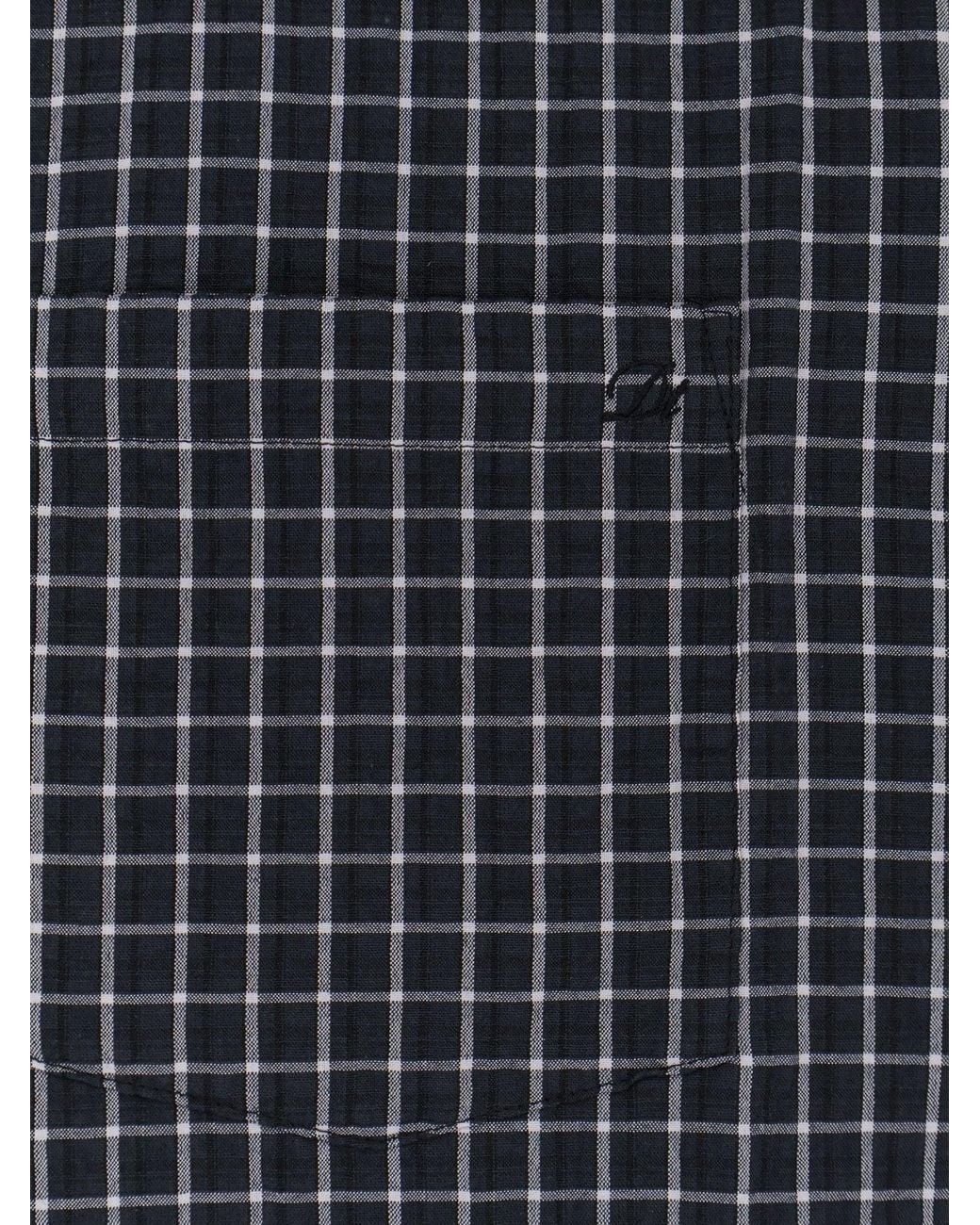 DUNST Blue Shirt Cotton Blend for men