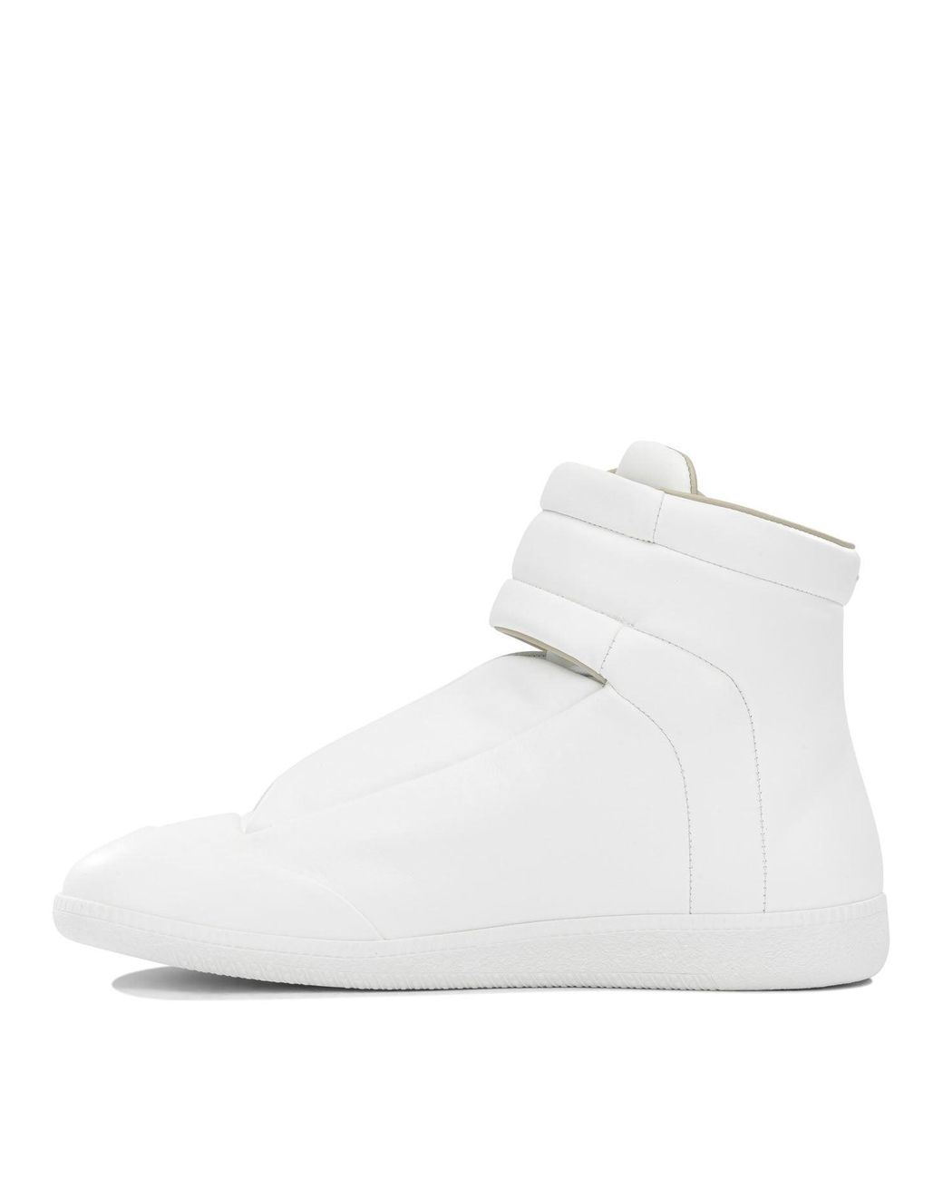Maison Margiela White "Future" High-Top Sneakers