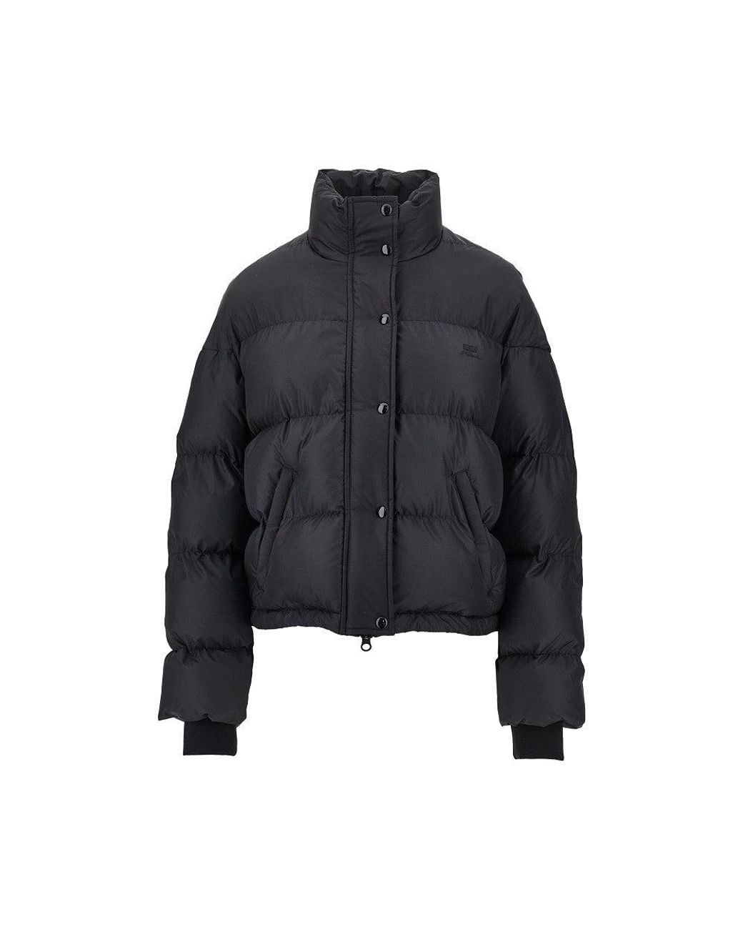 Courreges Black Short Down Jacket