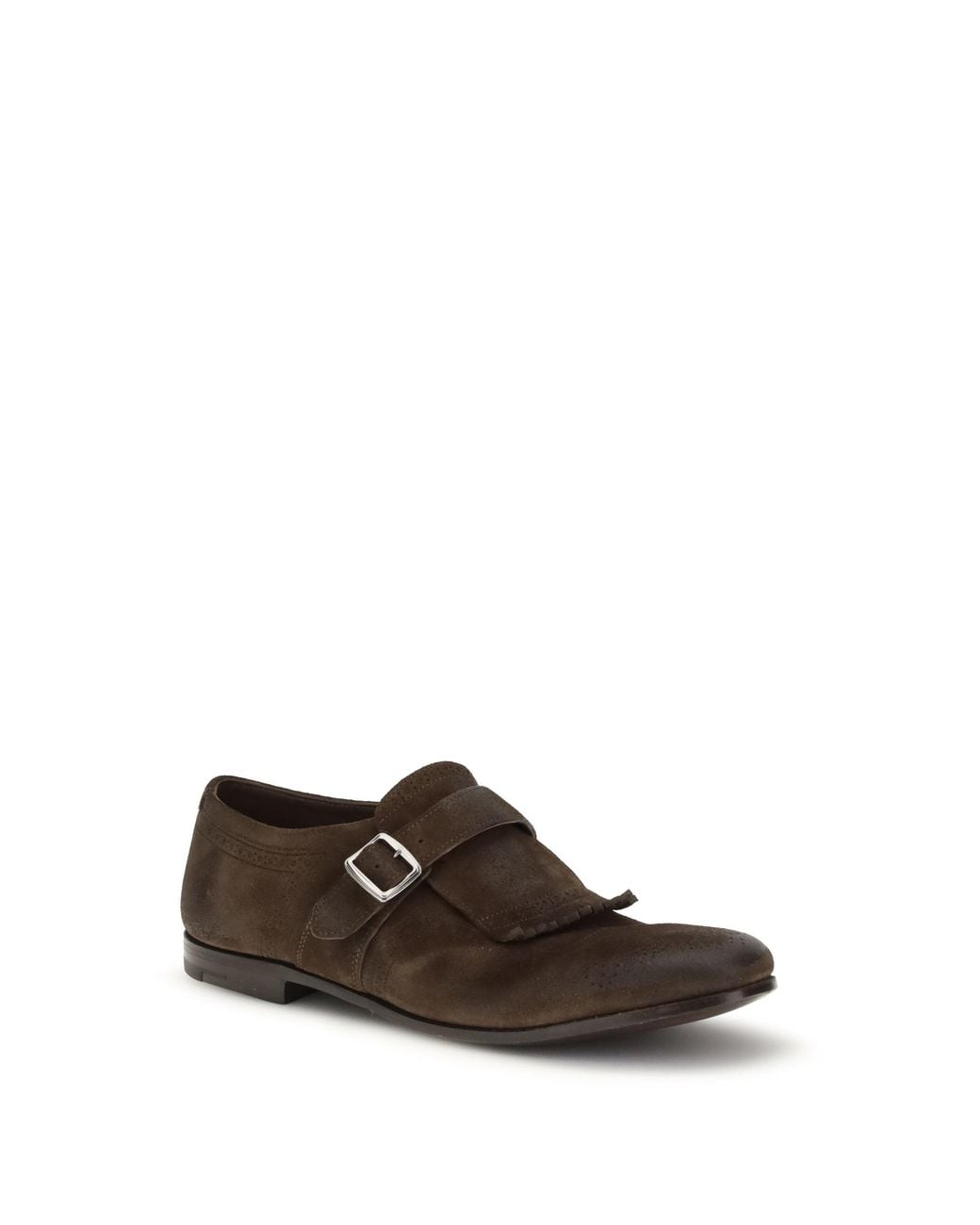 Church's White Shangai Loafers With Buckle for men
