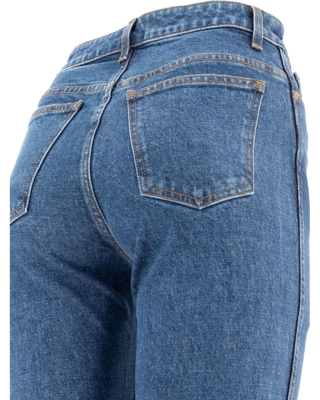 Khaite Blue Danielle Jeans