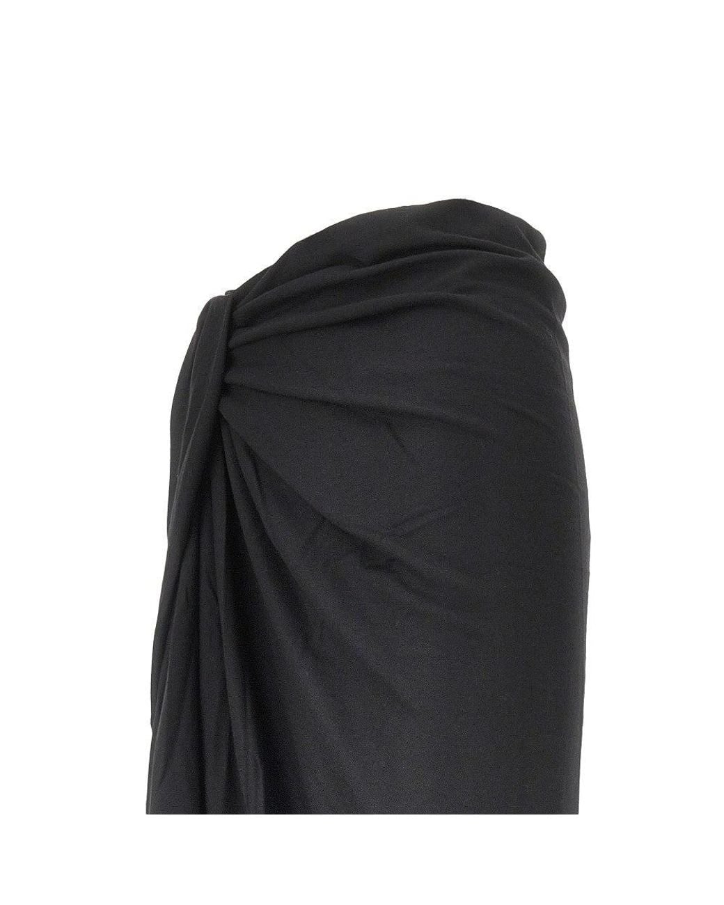 Isabel Marant Black Jeldia Jersey Midi Skirt