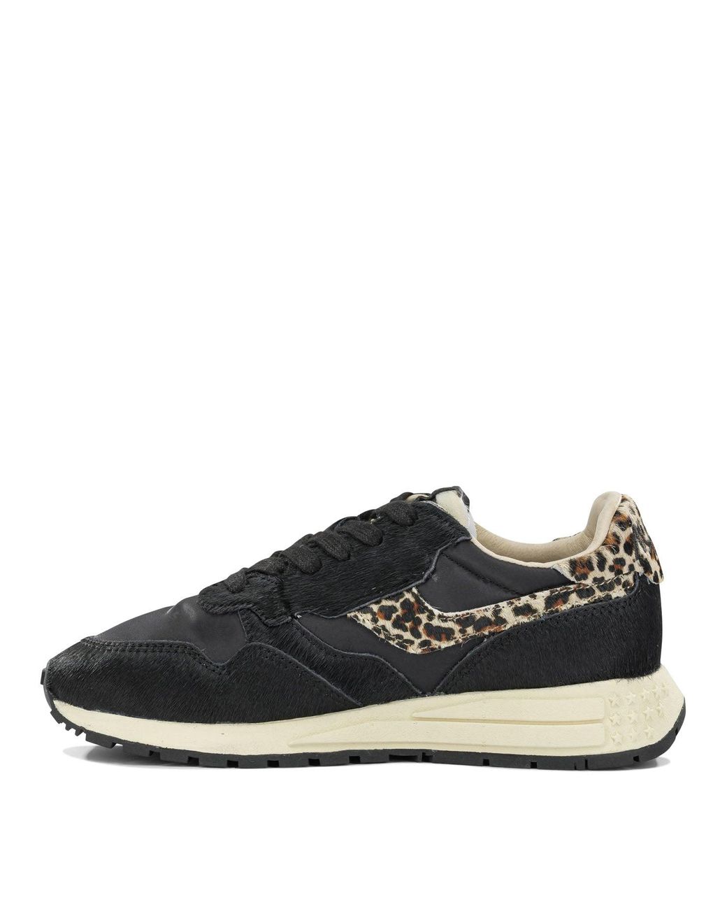 Autry Black "Reelwind" Low-Top Sneakers
