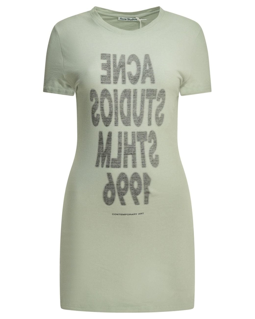 Acne Green Organic Cotton T-Shirt