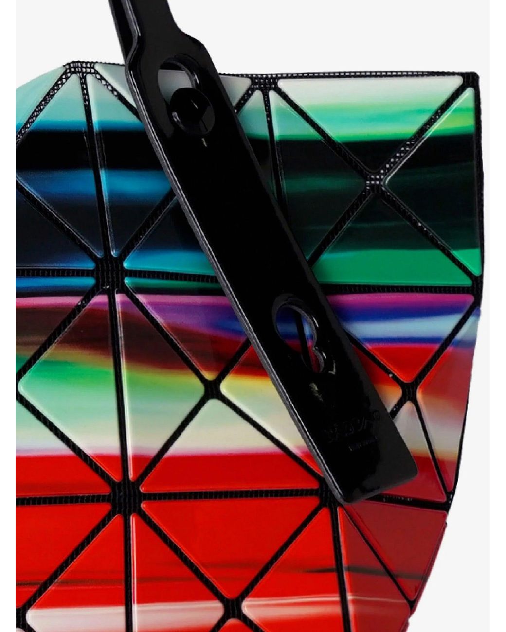 Issey Miyake Red Pvc Shoulder Bag