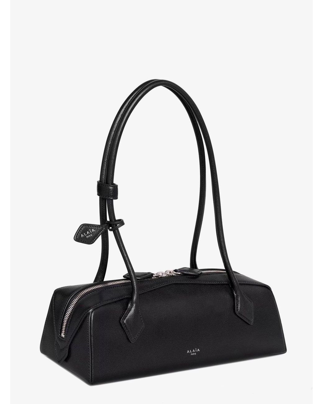 Alaïa Black Le Teckel Leather Shoulder Bag