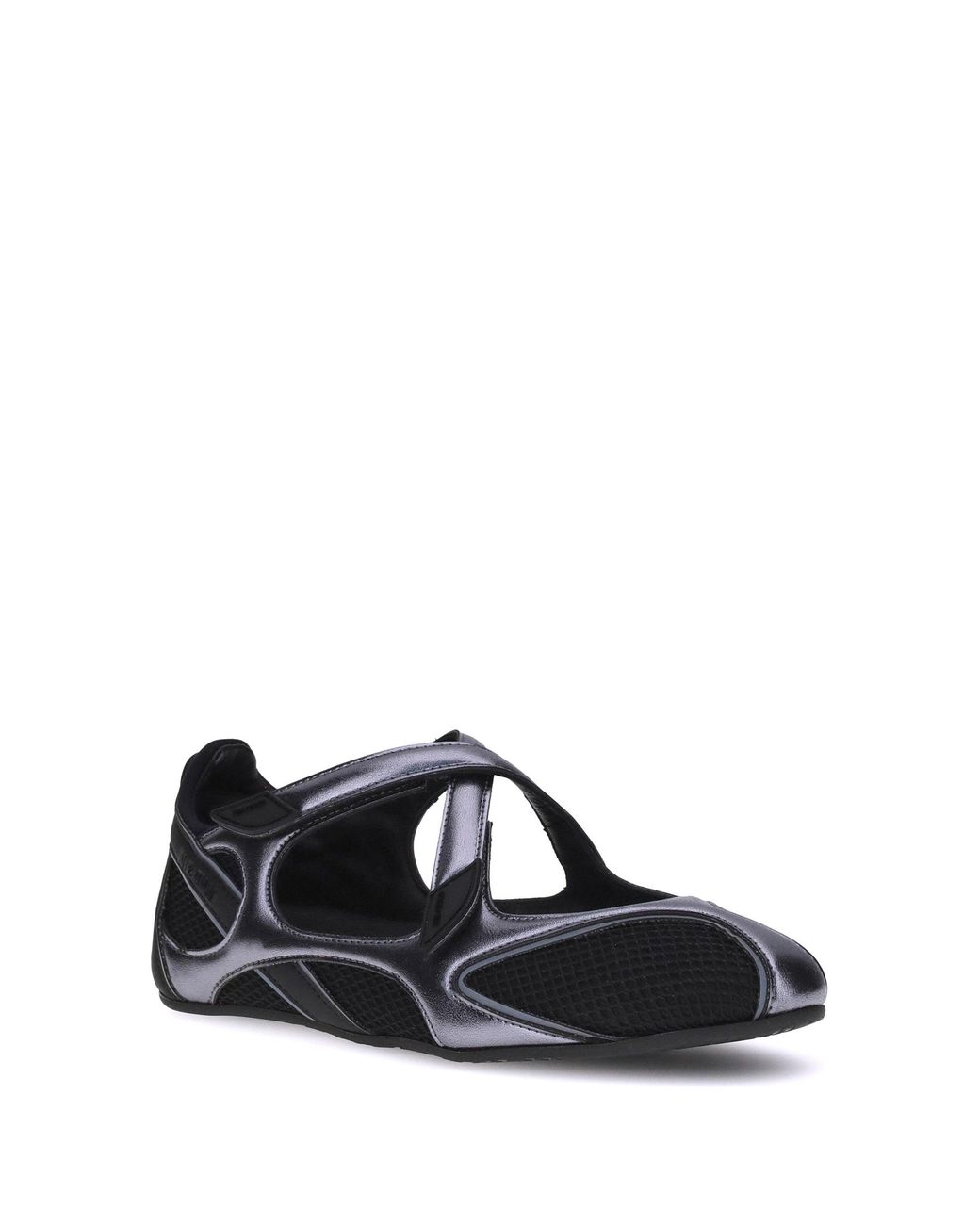 The Attico White Ballerinas