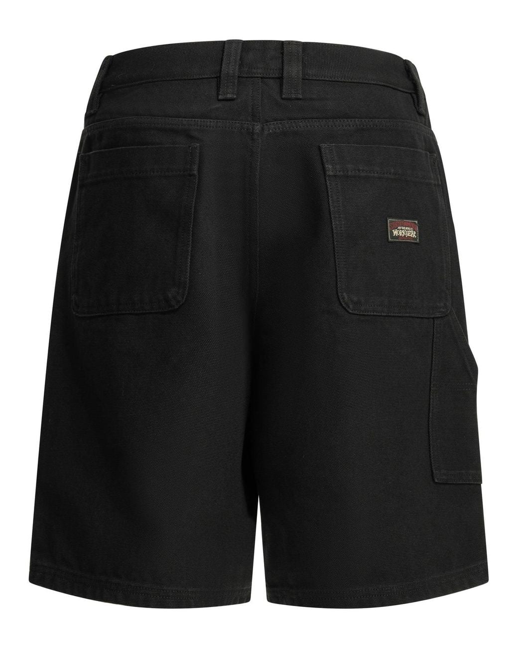 Stussy Black Stussy Cotton Shorts for men