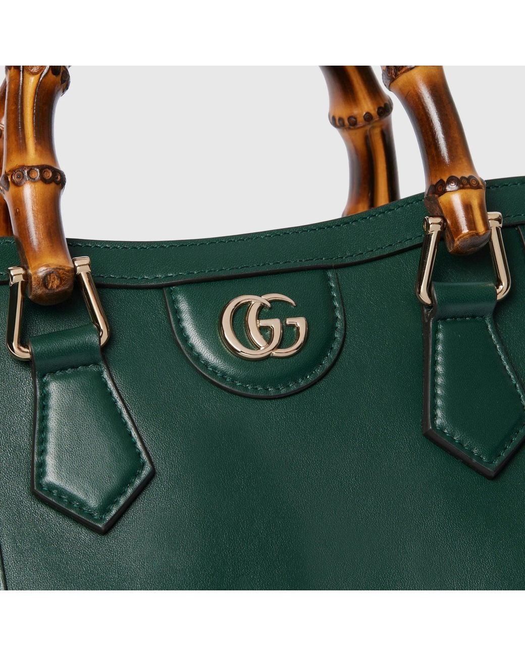 Gucci Green Diana" Handbag