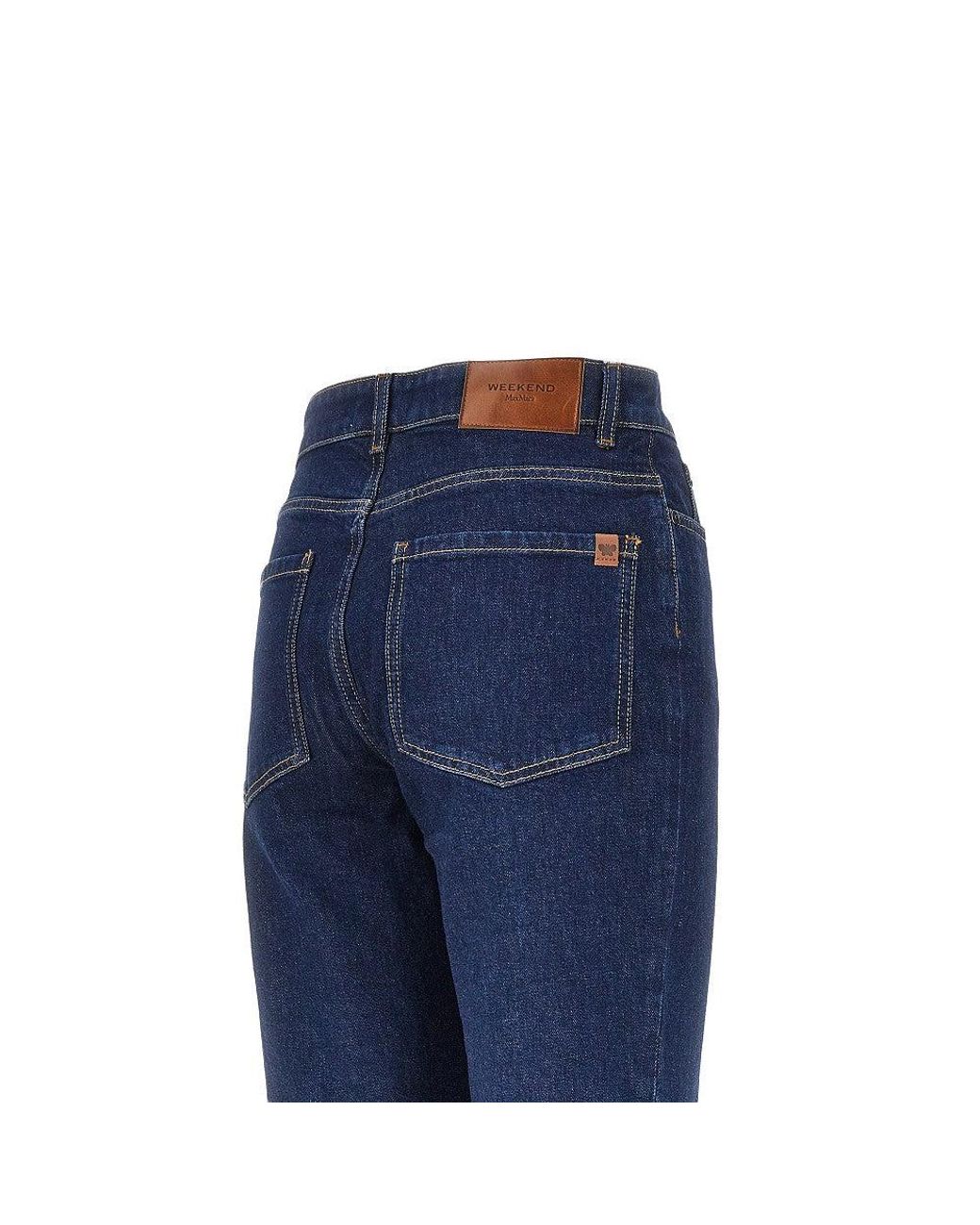 Weekend by Maxmara Blue Stretch Denim Jeans