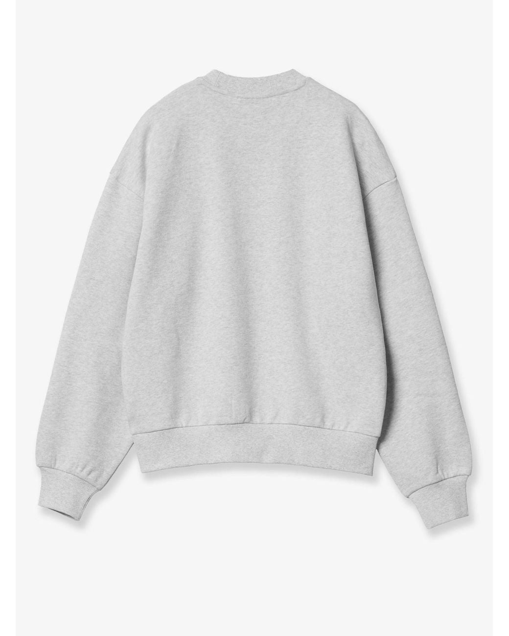 Carhartt White Casey Cotton Sweatshirt