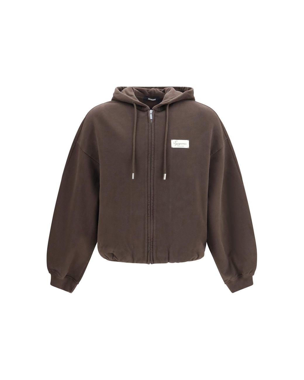 Jacquemus Brown Le Montaigne Hooded Sweatshirt for men