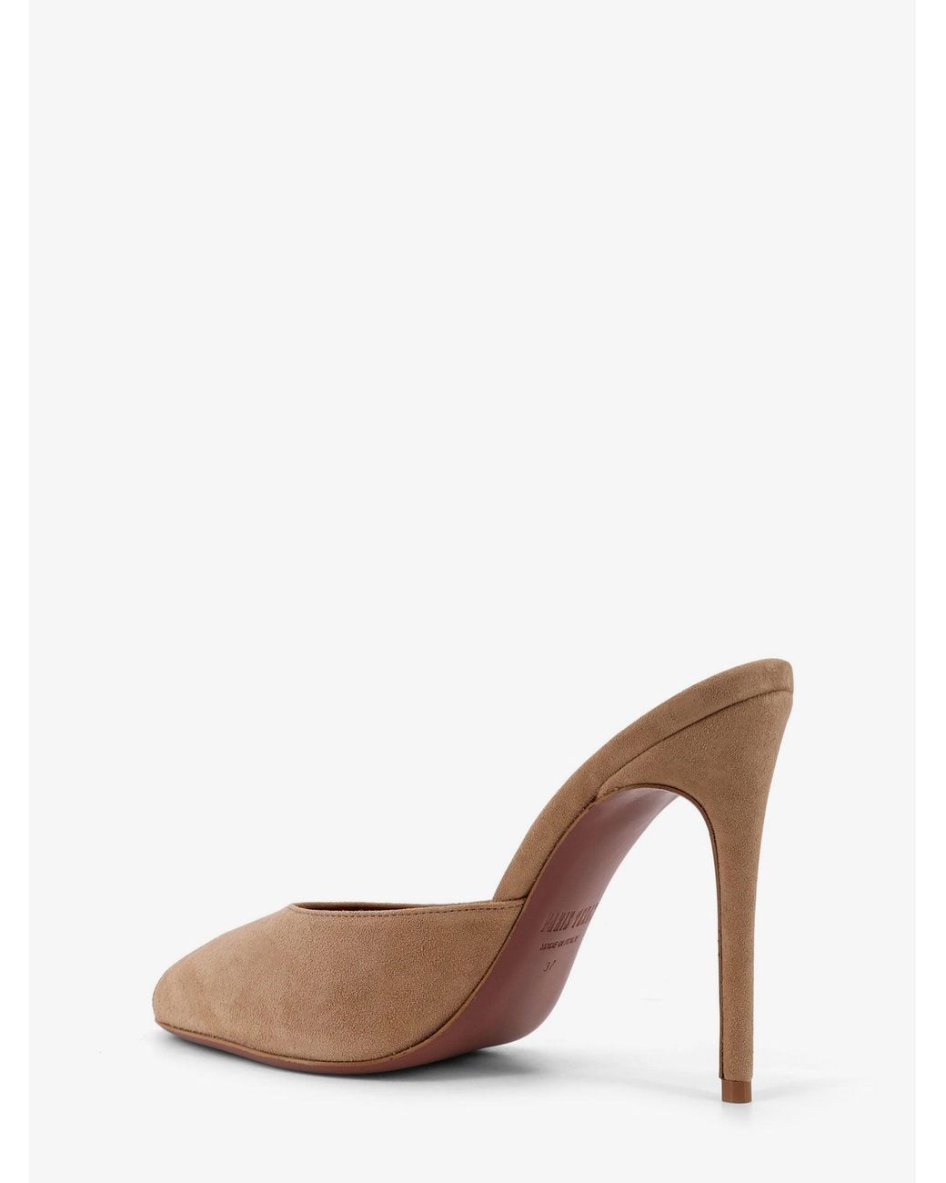 Paris Texas White Vera Suede Sandals