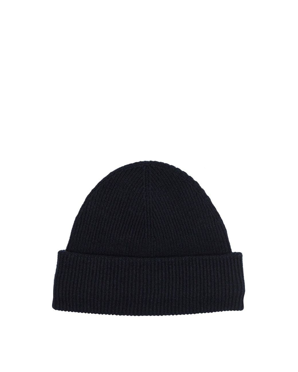 Maison Kitsuné Blue Profile Fox Beanie for men