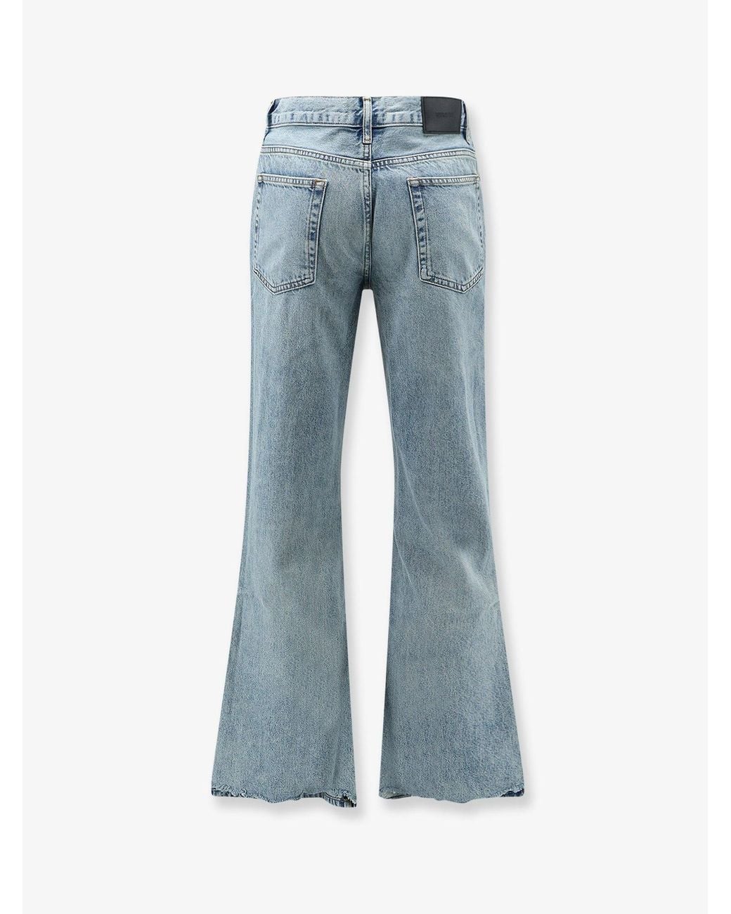 Represent Blue Cotton Jeans for men