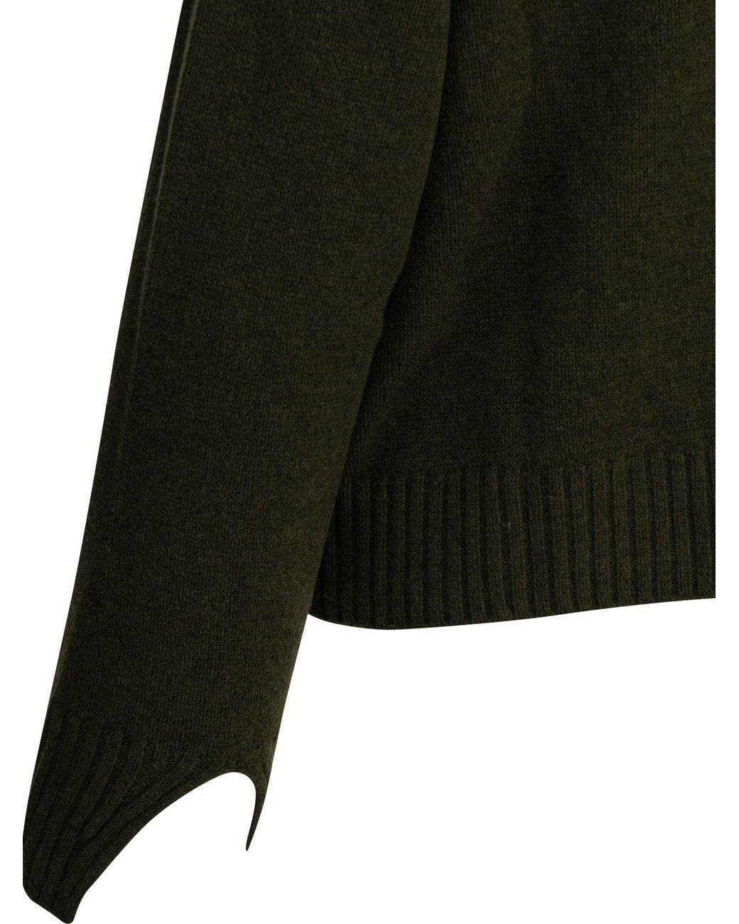 Soeur Green Will Crew-Neck Sweater