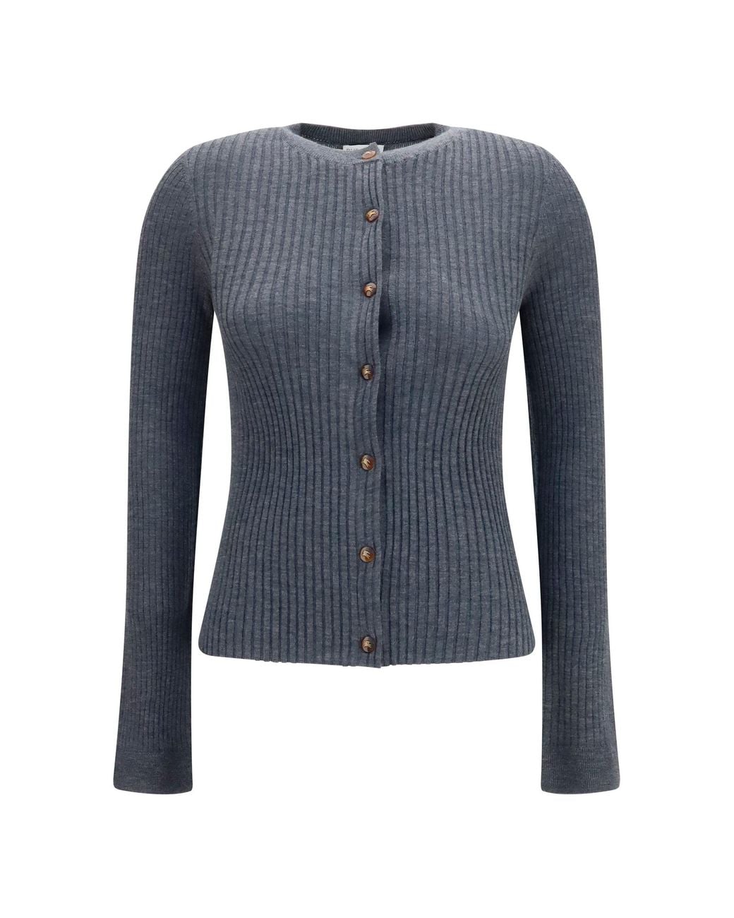 Burberry Blue Cashmere Cardigan