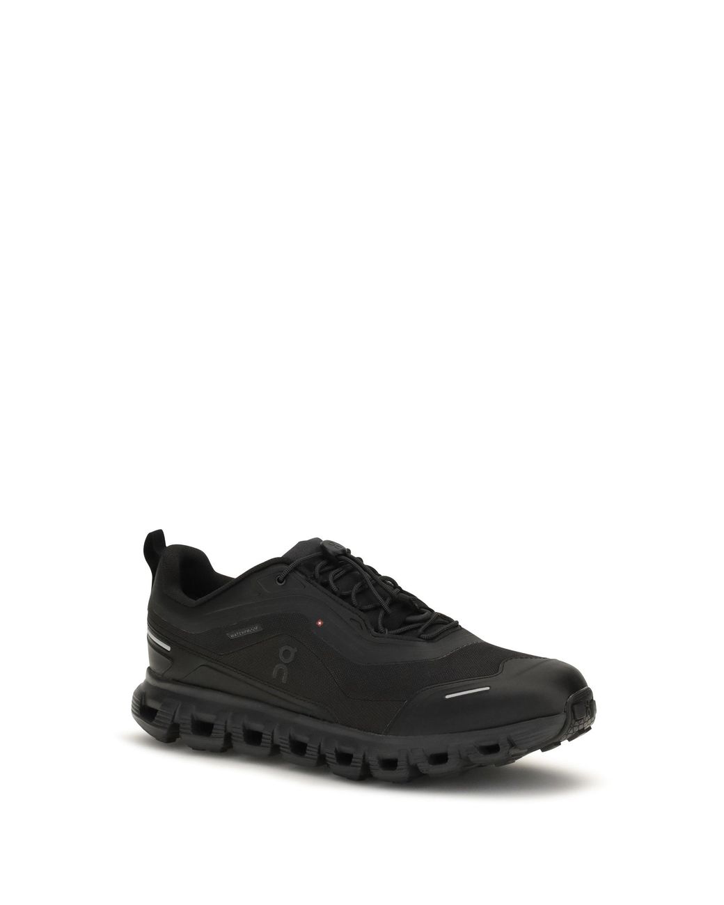 On Shoes Black Cloud 6 Geo Waterproof Sneakers for men
