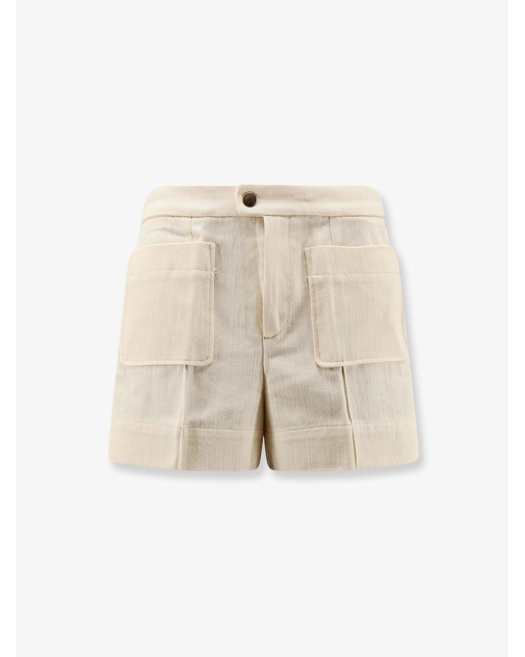 Soeur Natural Hover Cotton Shorts