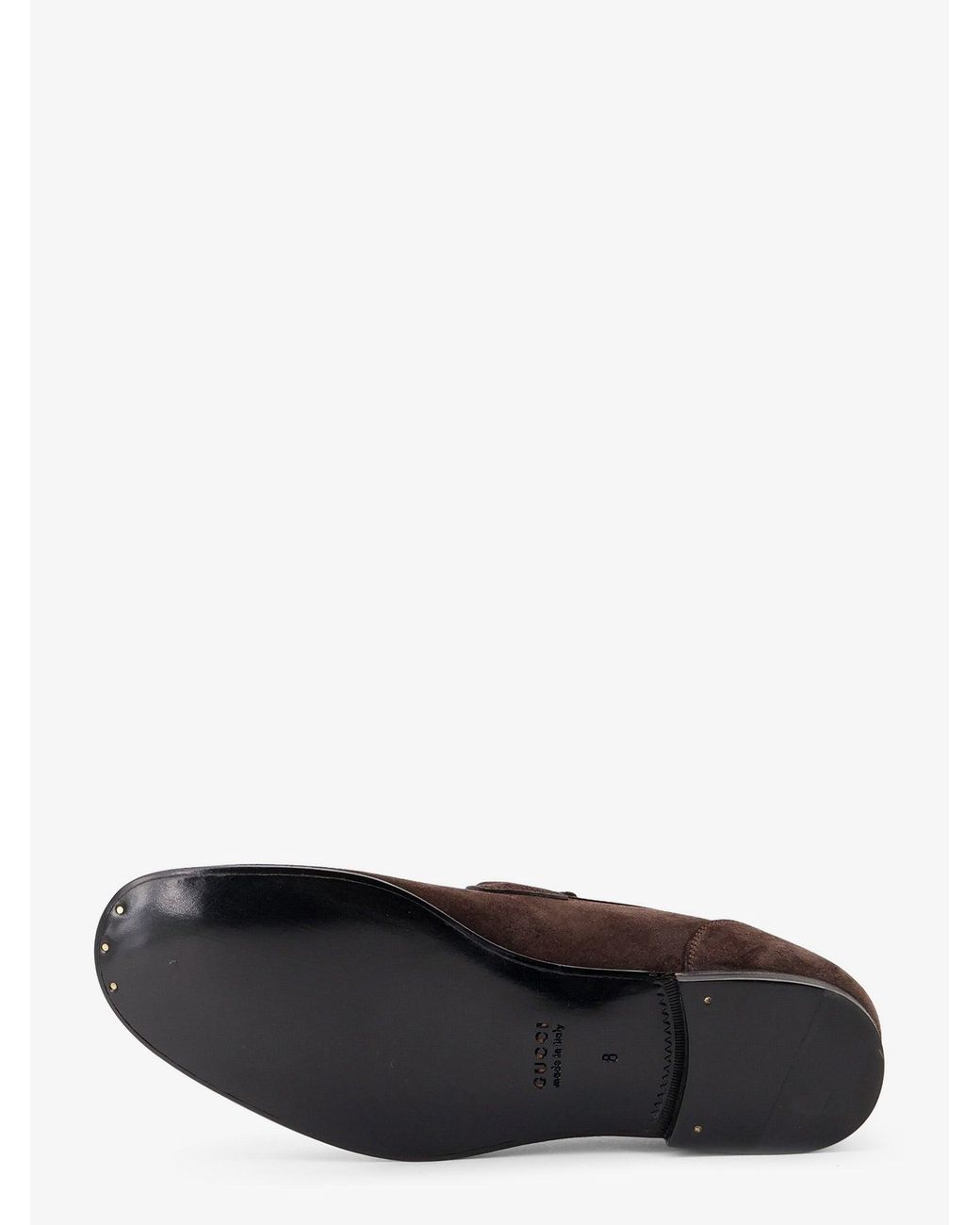 Gucci White Como Suede Loafers for men