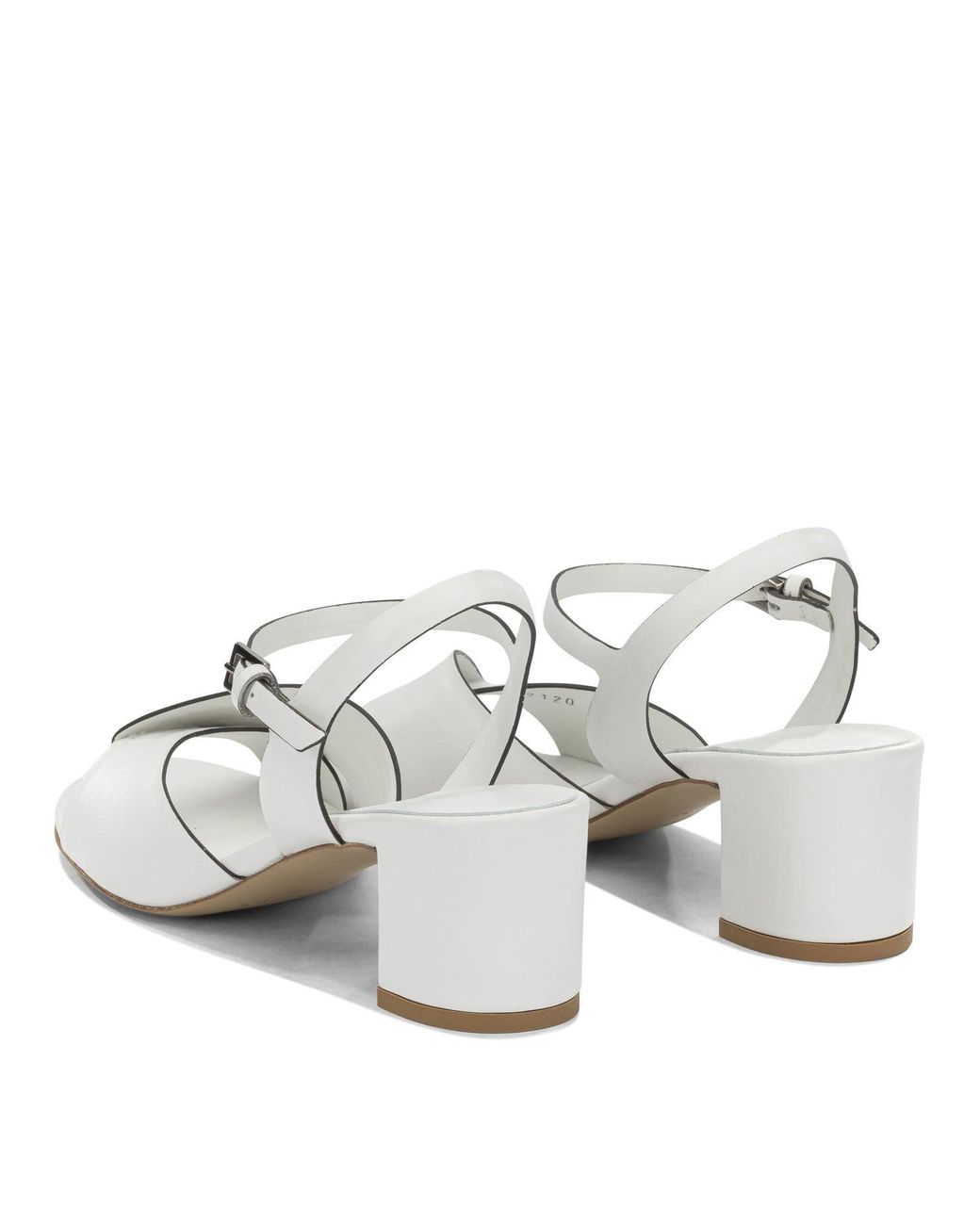 Roberto Del Carlo White Sandals