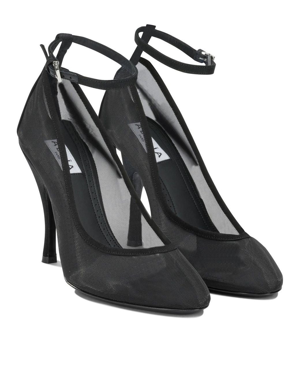 Alaïa Gray "Nude 100Mm" Pumps