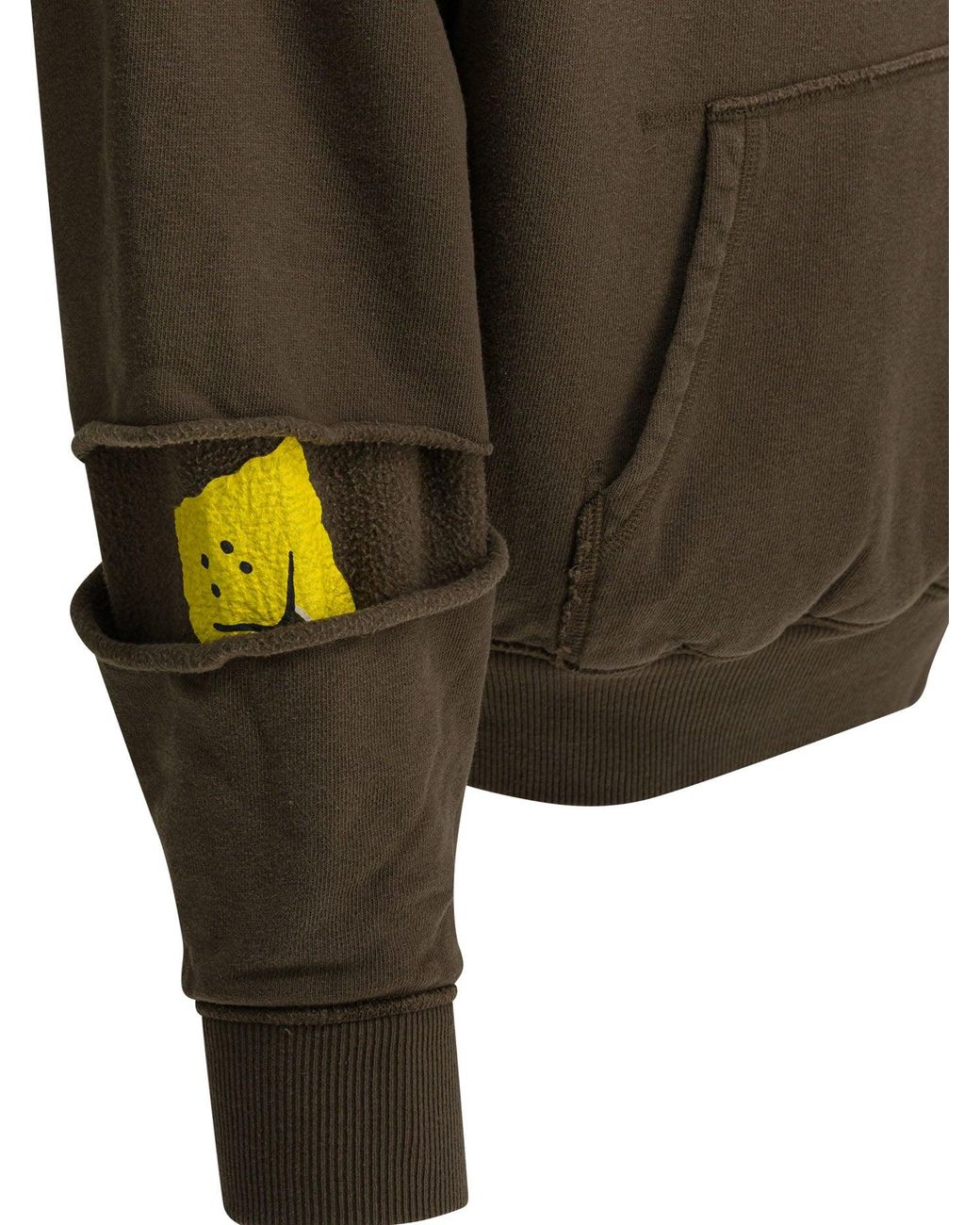 Kapital Green Peckish Rainbowy Sweatshirt for men