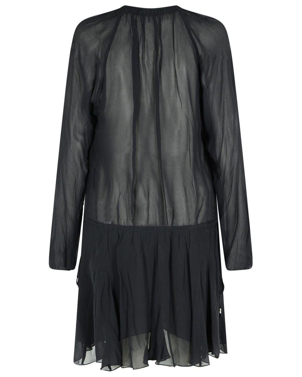 Isabel Marant Black 'Bess' Viscose Dress