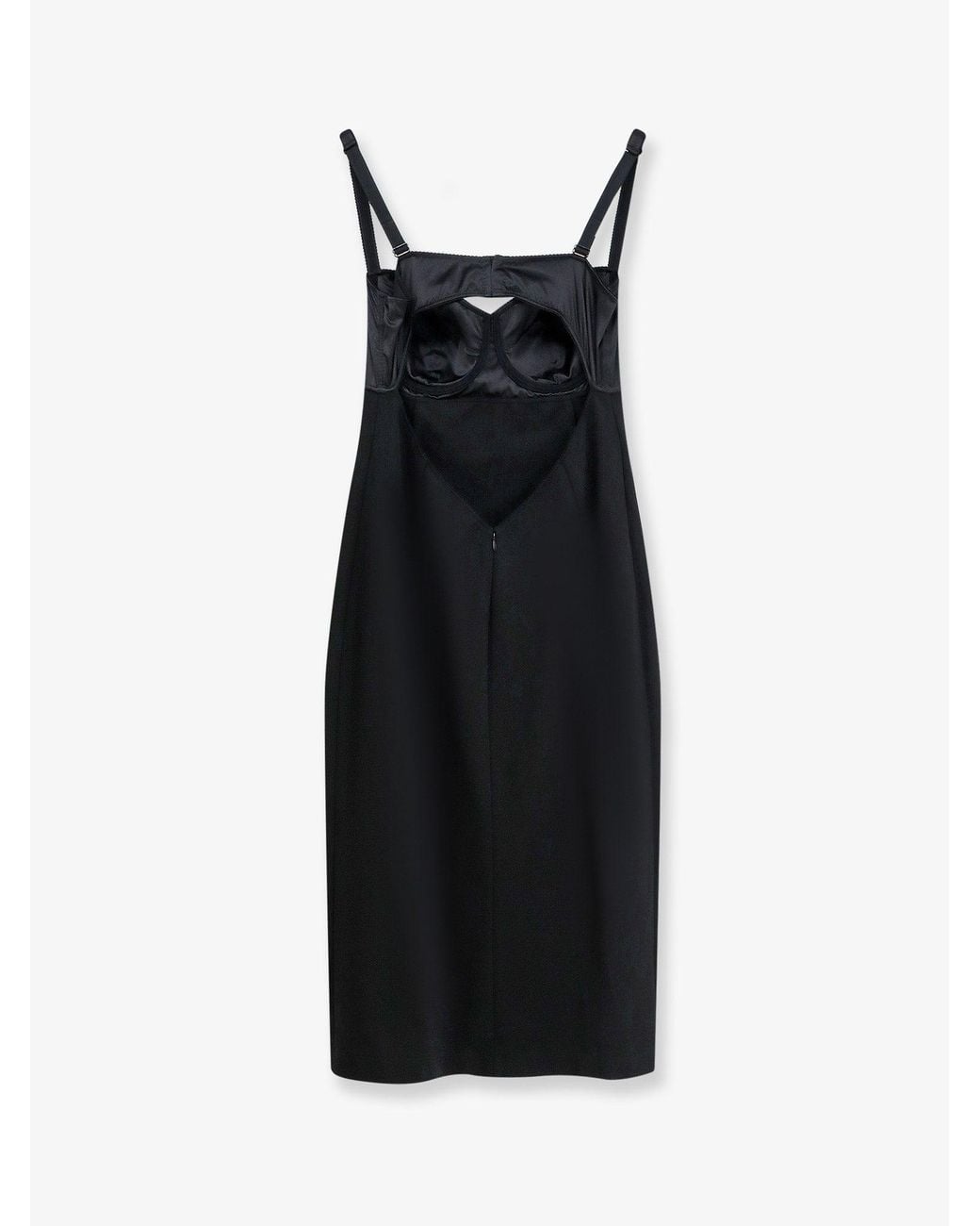 Dolce & Gabbana Black Stretch Fabric Dress