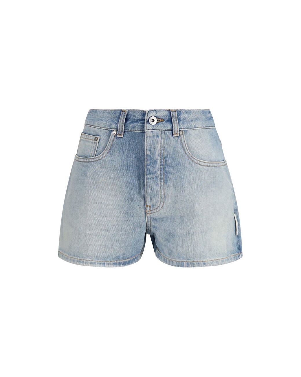 Off-White c/o Virgil Abloh Blue Doll Denim Shorts