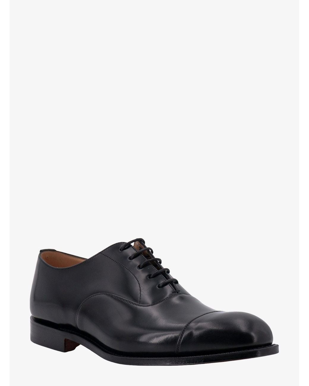 Church's White Consul Leather Lace-Up Shoes for men