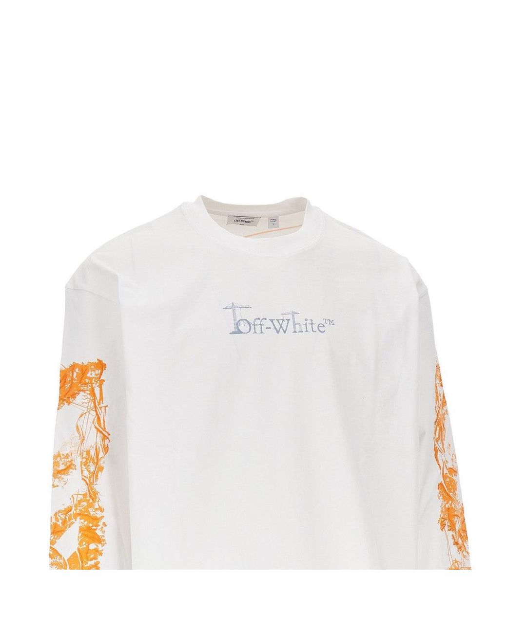 Off-White c/o Virgil Abloh White 'City Nature' Cotton T-Shirt for men