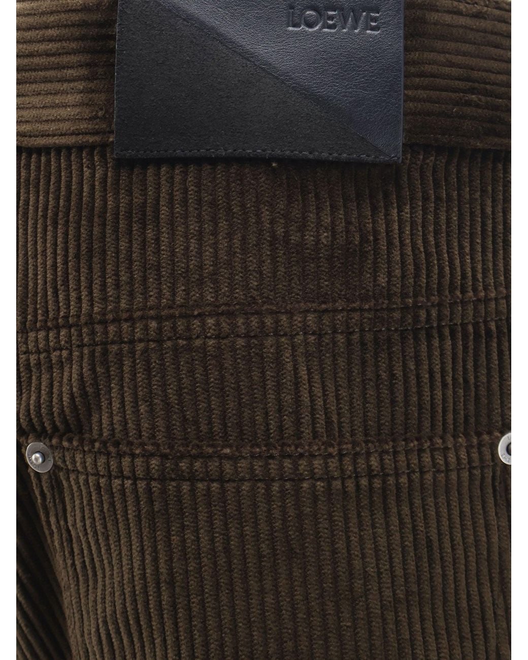 Loewe Black Velvet Trousers