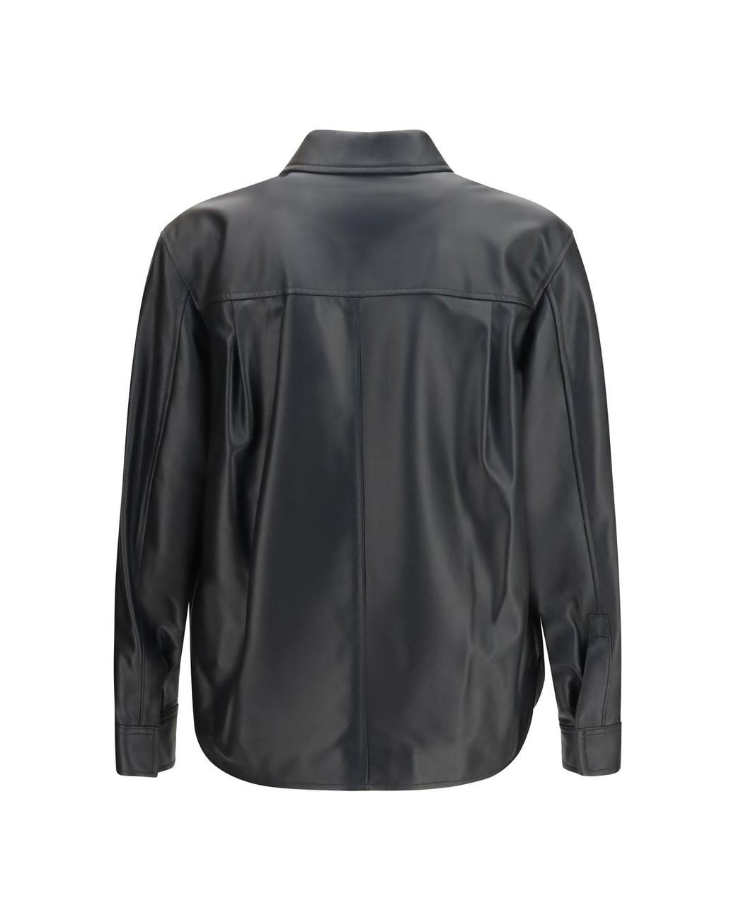 Loewe Gray Lambskin Workwear Jacket for men
