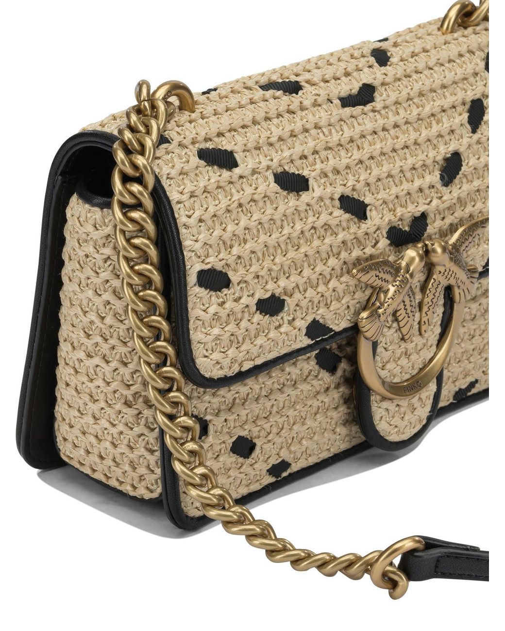 Pinko Metallic Shoulder Bags