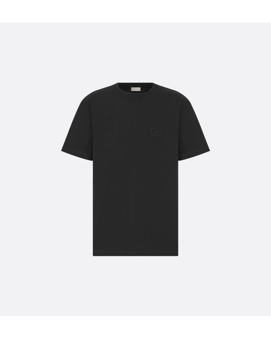 Dior Black Cd Icon Cotton T-Shirt for men