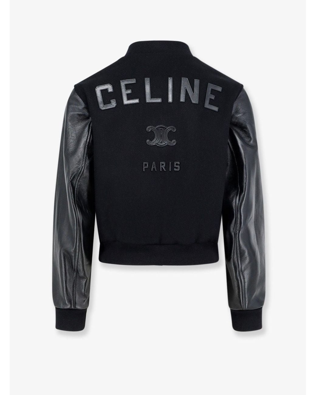 Céline Blue Teddy Virgin Wool Jacket for men