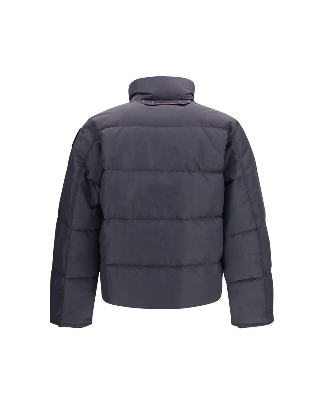 Parajumpers Blue Down Jacket Warmhali Polyamide Padded for men