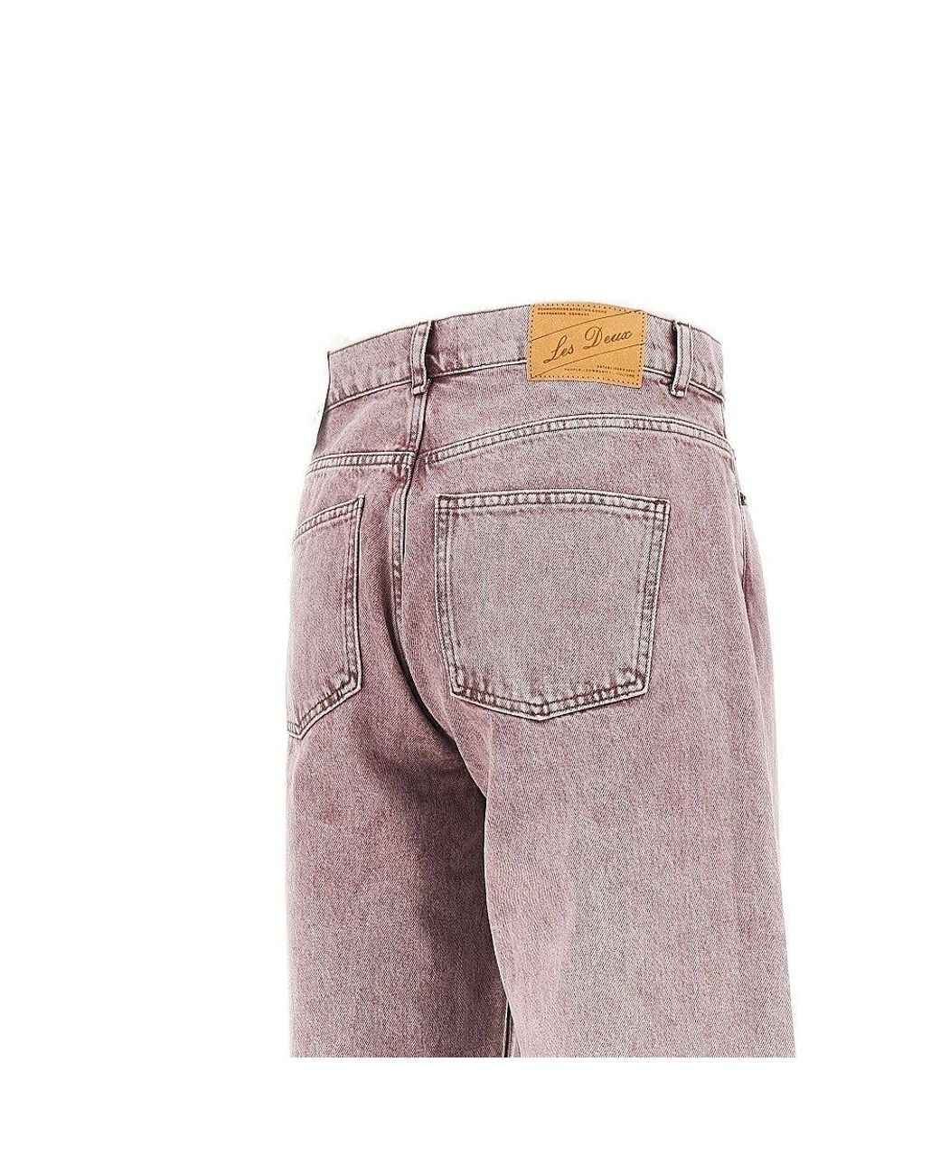 Les Deux Red 'Roi' Jeans for men