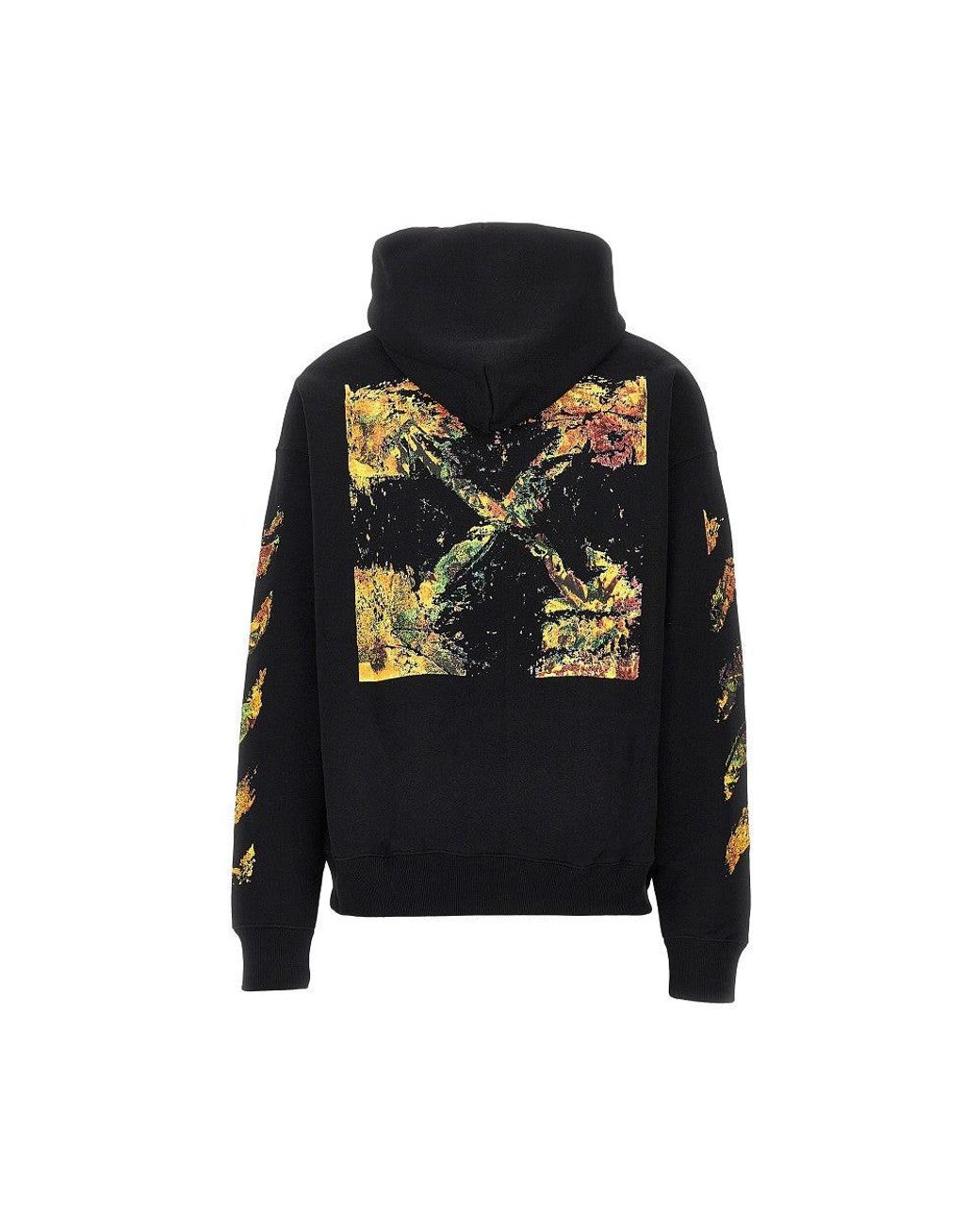 Off-White c/o Virgil Abloh Black 'Spices Arrow Skate' Hoodie for men