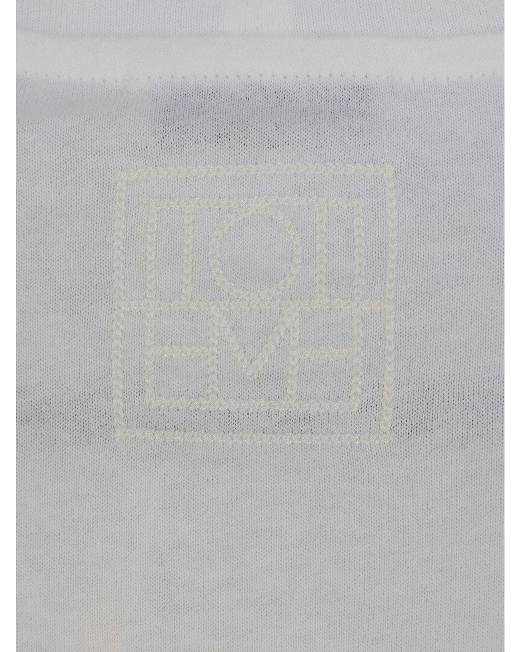 Totême White Organic Cotton T-Shirt