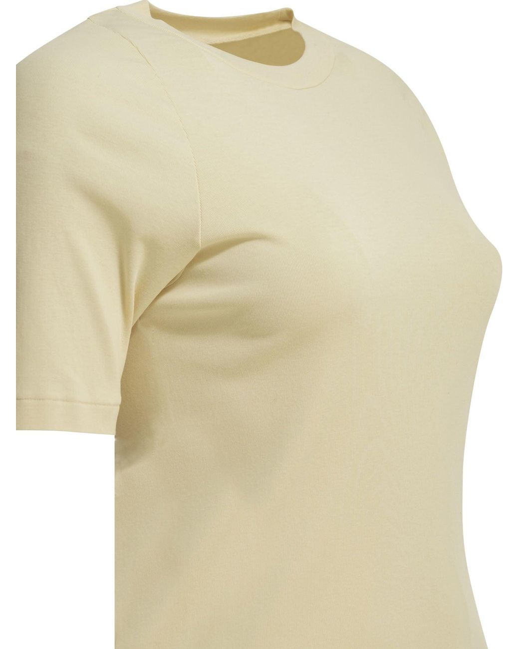 Auralee Natural Organic Cotton Crewneck T-Shirt