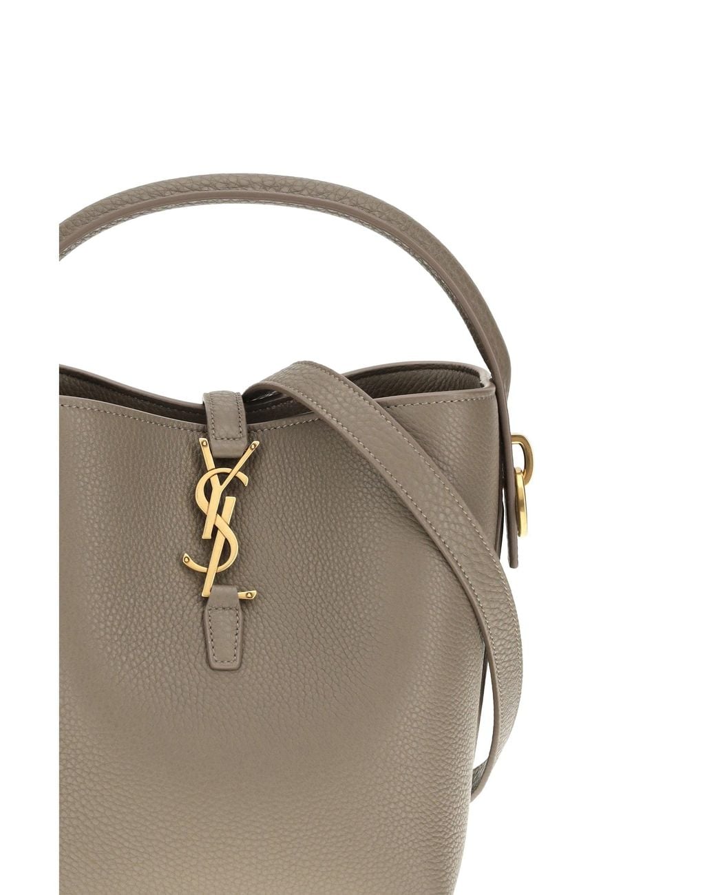 Saint Laurent Natural Le 37 Bucket Bag