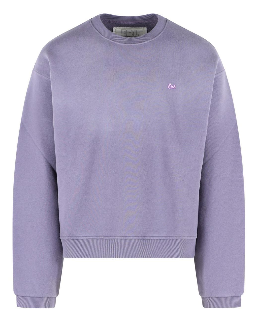 ERL Purple Cotton Sweatshirt for men